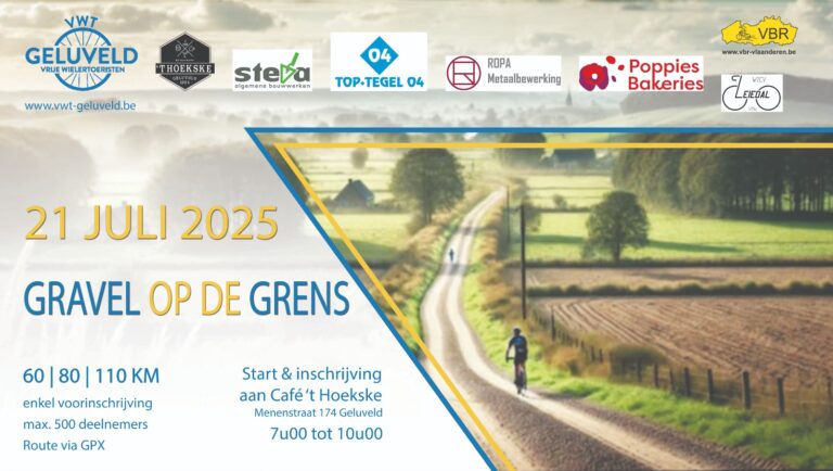 Gravel op de Grens – 21 juli 2025