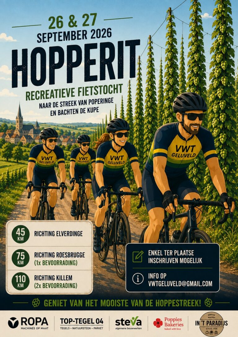 HOPPERIT – zaterdag 26 en zondag 27 september 2026